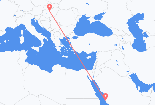 Vols de Djeddah pour Budapest