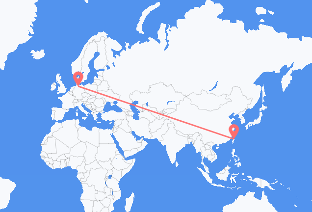 Vols de Taipei pour Hambourg