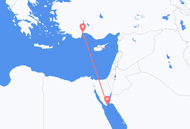 Рейсы из Шарм-эль-Шейха в Анталию