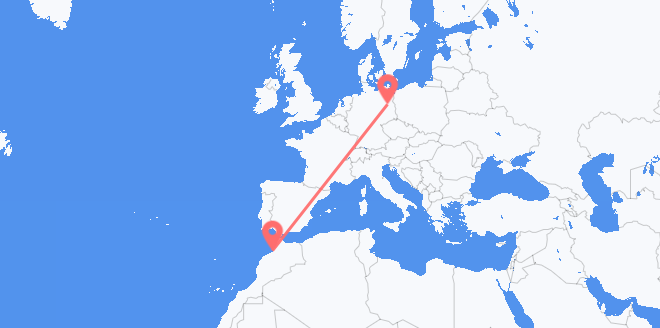 Vuelos de Marruecos a Alemania