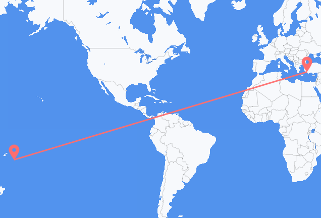 Flyg från Nukuʻalofa till Dalaman