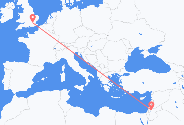 Voli da Amman per Londra