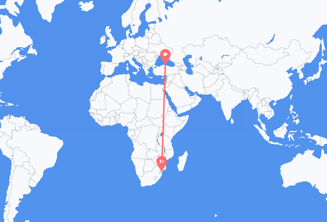 Vuelos de Maputo, Mozambique a Sinope, Turquía