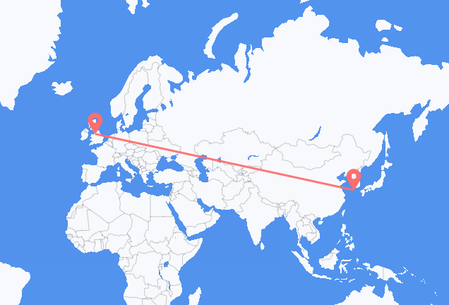 Voli da Jeju Città a Manchester