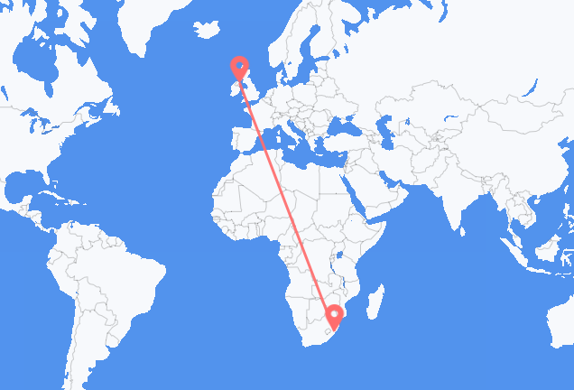 Voli da Durban a Belfast