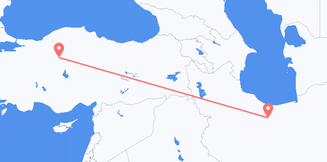 Vols de l’Iran pour la Turquie