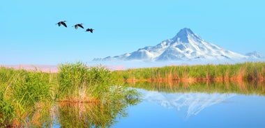 Konak Square view from Varyant. Izmir is popular tourist attraction in Turkey.