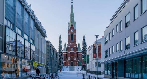 Photo of Mikkeli Cathedral. Finland.