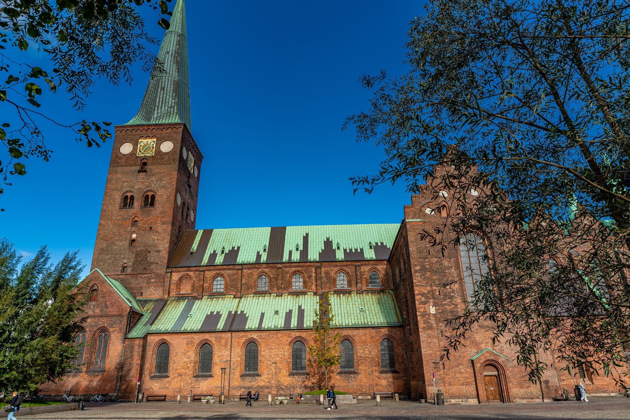 Photo of the Aarhus Cathedral in Aarhus, Denmark.