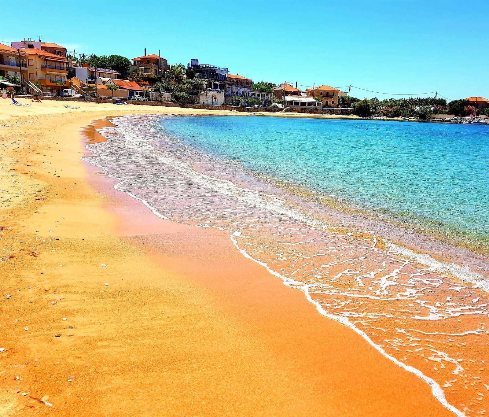 Stoupa beach, Municipality of West Mani, Messenia Regional Unit, Peloponnese Region, Peloponnese, Western Greece and the Ionian, Greece