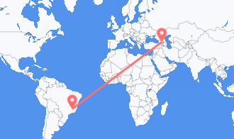 Belo Horizonte a Tiflis