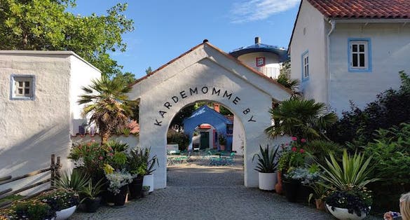 The entrance to the Kardemomme by at Kristiansand Zoo ,Norway.