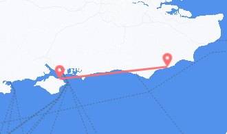 Train tickets from Ryde to St Leonards