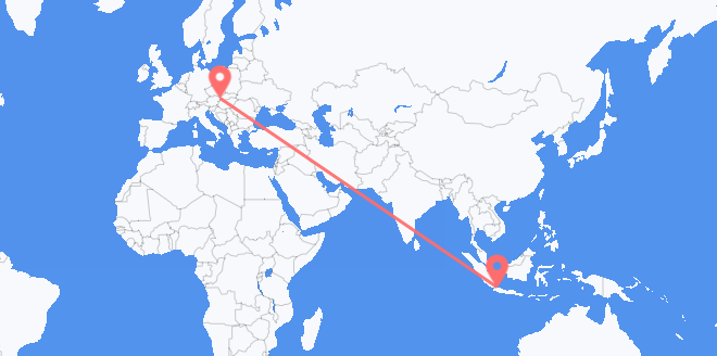 印度尼西亚 目的地 斯洛伐克