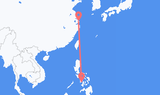 Shanghai to Iloilo City