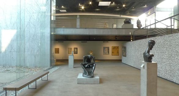 photo of view of Lehmbruck-Museum, Duisburg, Germany.