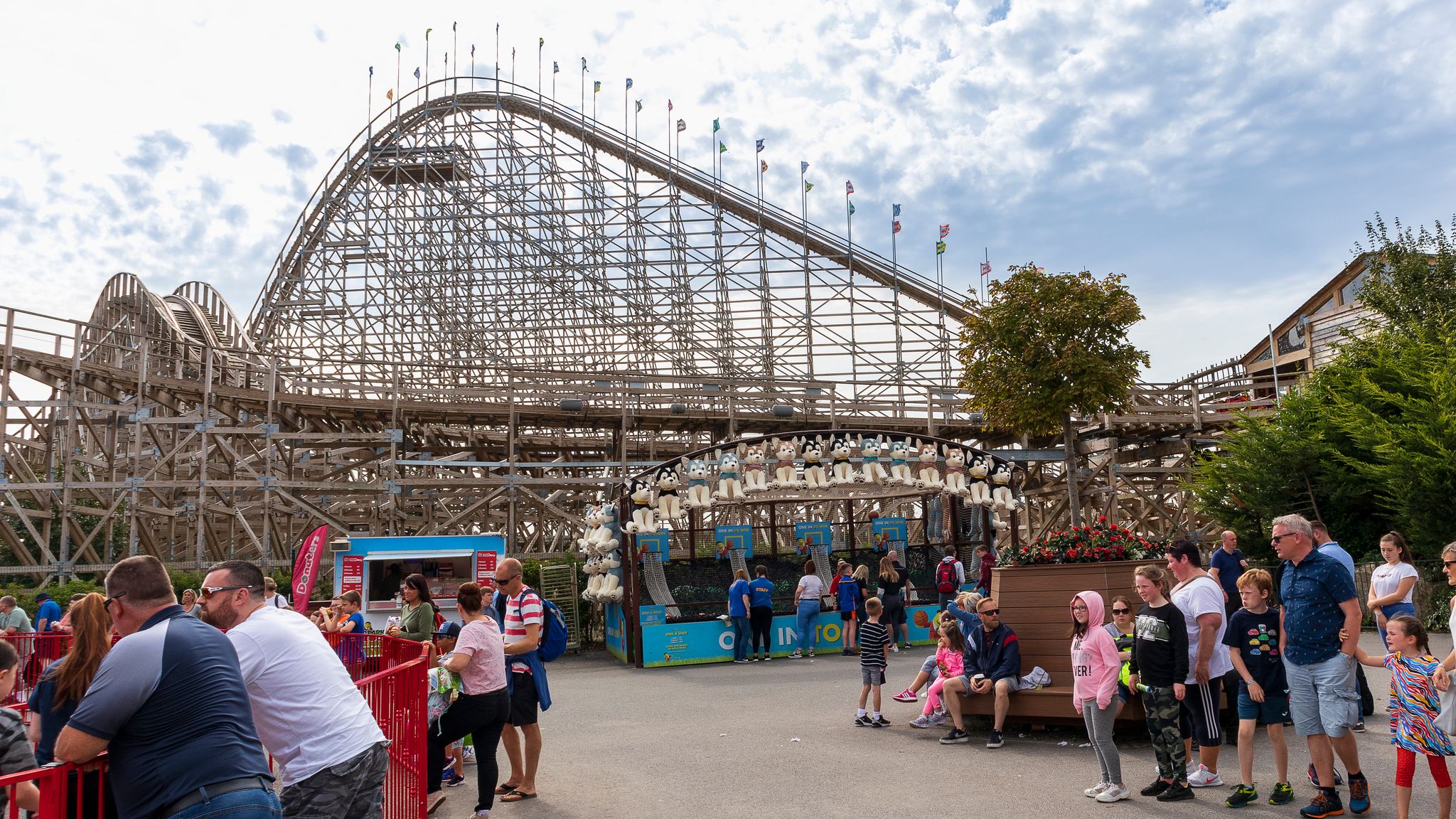 Photo of Tayto Park is an amusement park in Ireland, based on the Irish potato crisp brand Tayto. It is located in the townland of Kilbrew, in County Meath.