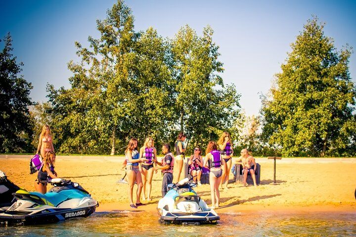 Jet-ski session near Nantes