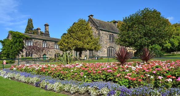 Photo of Abbey House Museum in Kirkstall, Leeds, West Yorkshire, England.