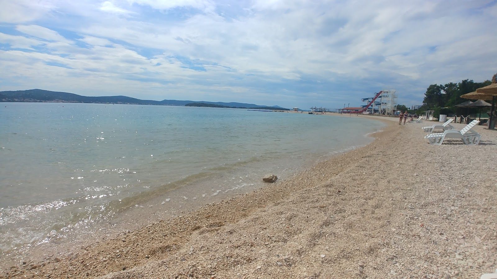 beach Dražica, Grad Biograd na Moru, Zadar County, Croatia