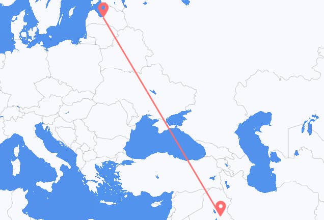 Baghdad to Riga