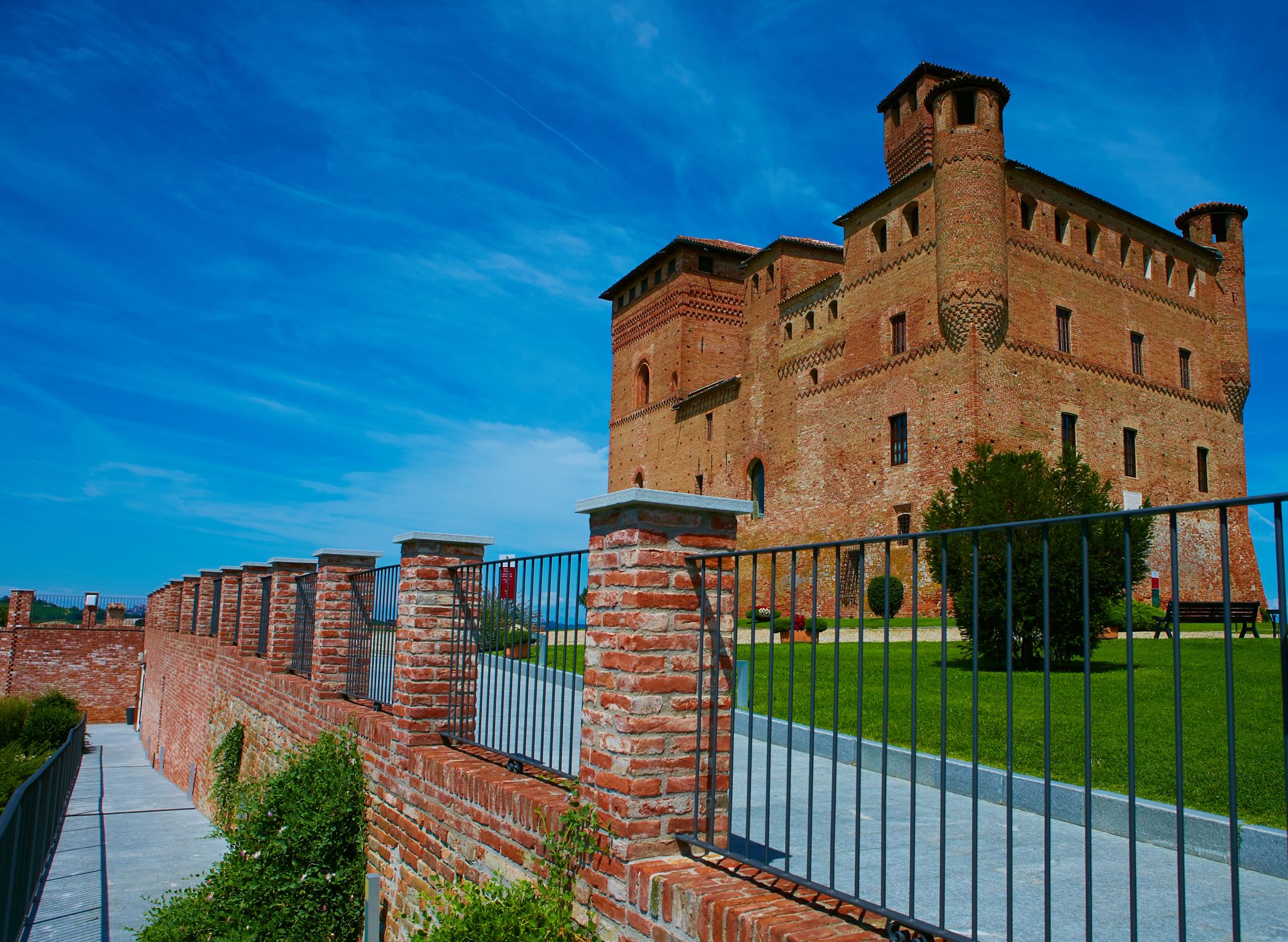 The Castello di Grinzane Cavour Piemonte Italy