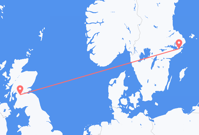 Stockholm to Glasgow