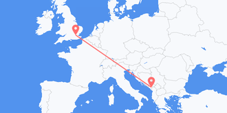 Montenegro to the United Kingdom