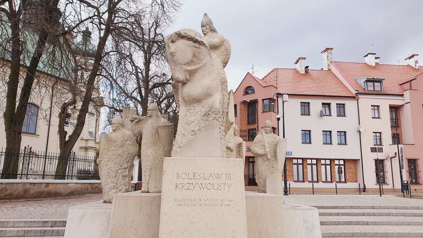 Bolesław III Wrymouth Monument in Płock, Płock, Masovian Voivodeship, Poland