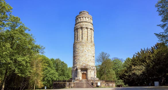 Photo of Bismarck tower in Bochum, Germany.