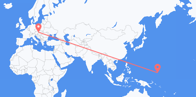 Mikronesien nach die Slowakei