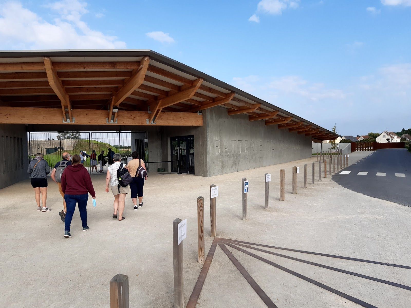 Museum and the Merville Battery site, Merville-Franceville-Plage, Lisieux, Calvados, Normandy, Metropolitan France, France