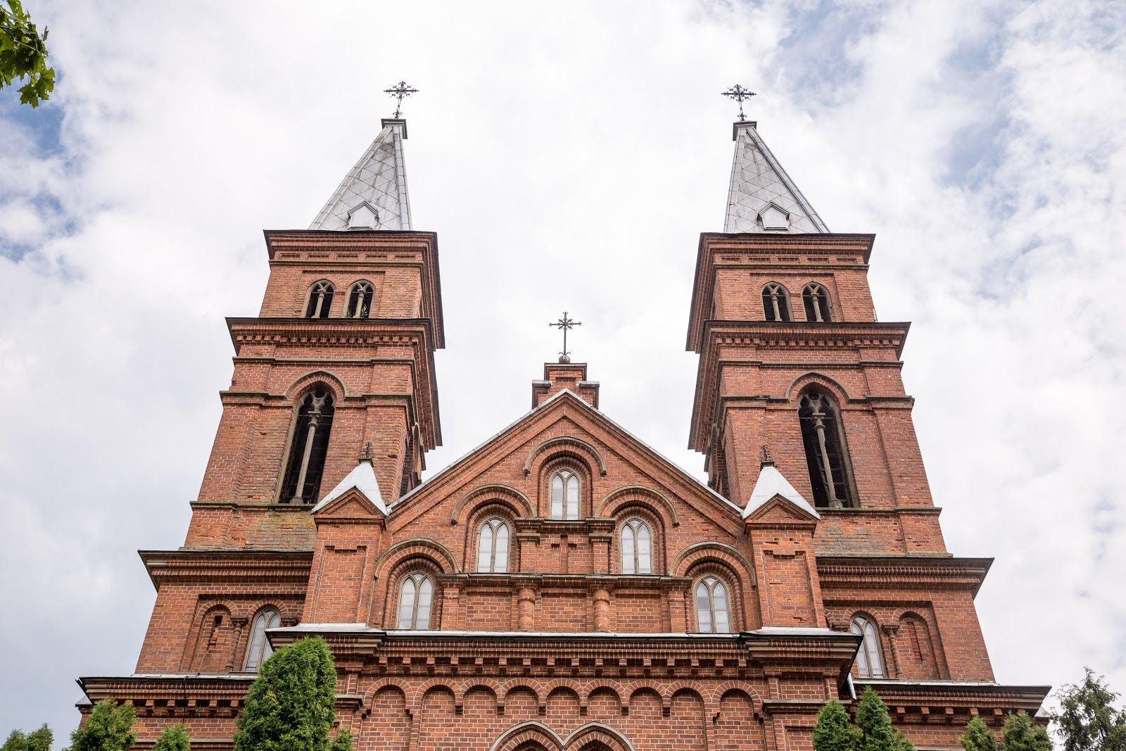 Uzpaliu Svc. Trejybes baznycia, Užpaliai, Užpalių seniūnija, Utenos rajono savivaldybė, Utena County, Lithuania