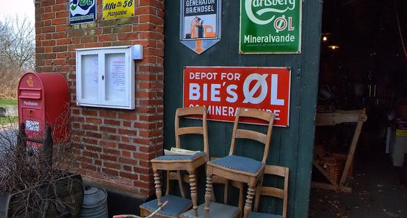 Photo of Bindeballe Købmandsgård, Denmark.