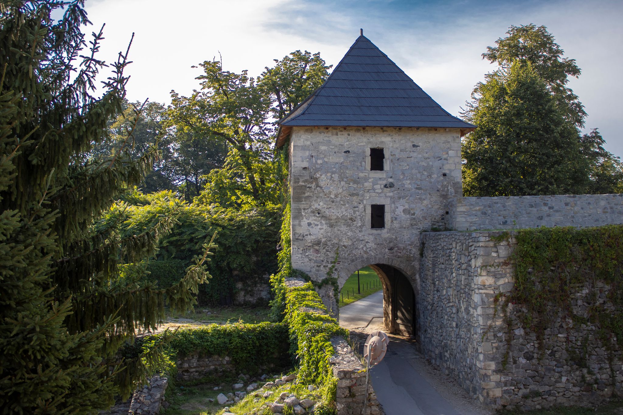 Photo of Kastel fortress in Banjaluka, one of the landmarks and popular tourist attraction, Bosnia and Herzegovina.