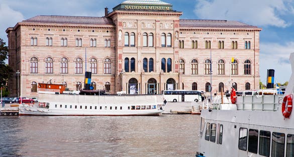 view on National Museum of Fine Arts, Stockholm, Sweden