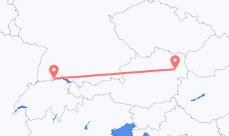 Train tickets from Gemeinde Mödling to Neuhausen