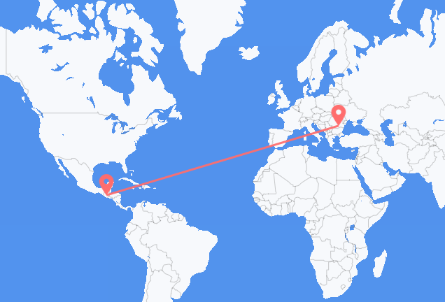 Ciudad de Guatemala a Bucarest