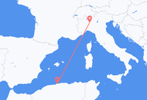Algiers to Milan