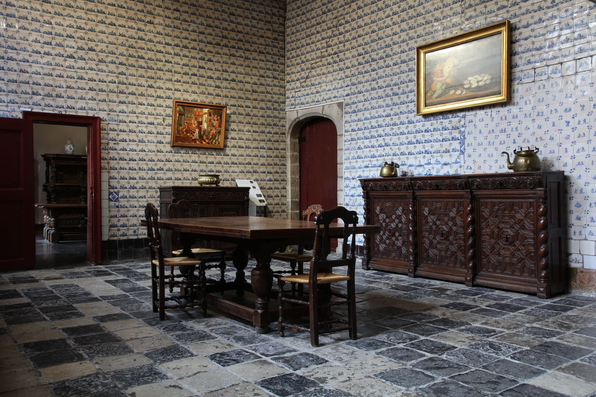 Kitchen of the Augustines community building