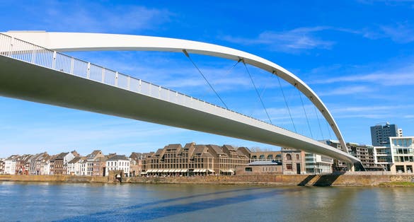 Hoge Brug in Maastricht, Netherlands