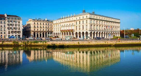 Bayonne Mairie or City Hall in Bayonne town in France