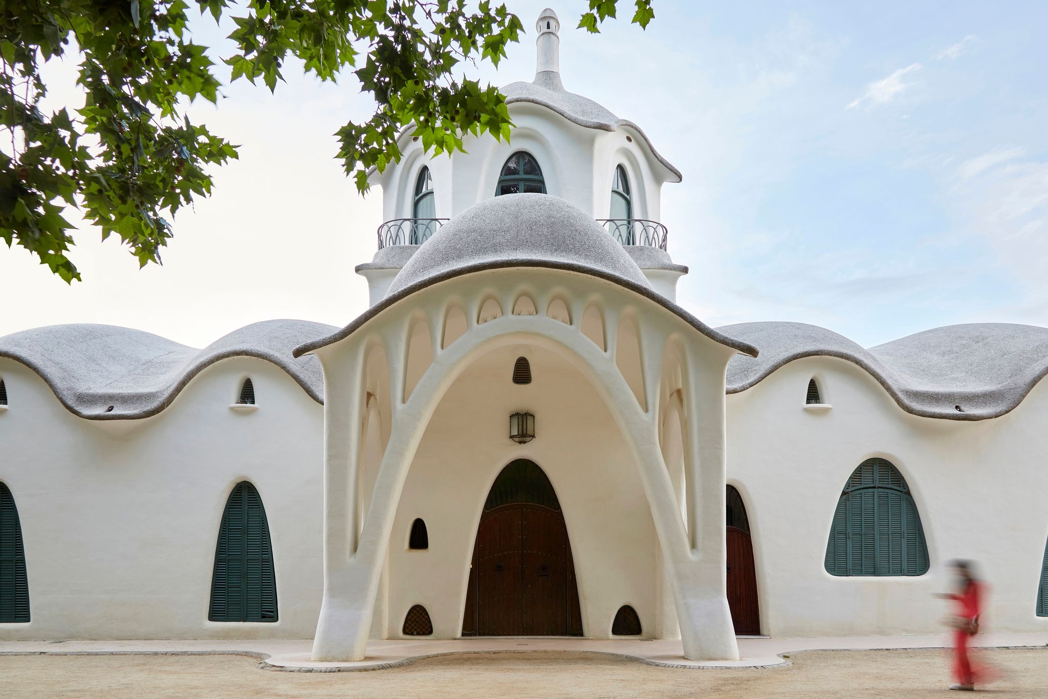 Photo of Masia Freixa ,Modernist building in the city of Terrassa next to Barcelona, Spain.