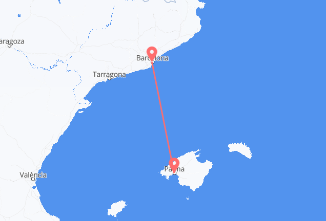 Cheap Flights from Barcelona to Palma – Lowest Fares & Maximum Choice