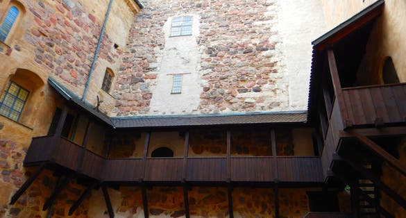 Photo of view from Turku's castle, Finland.