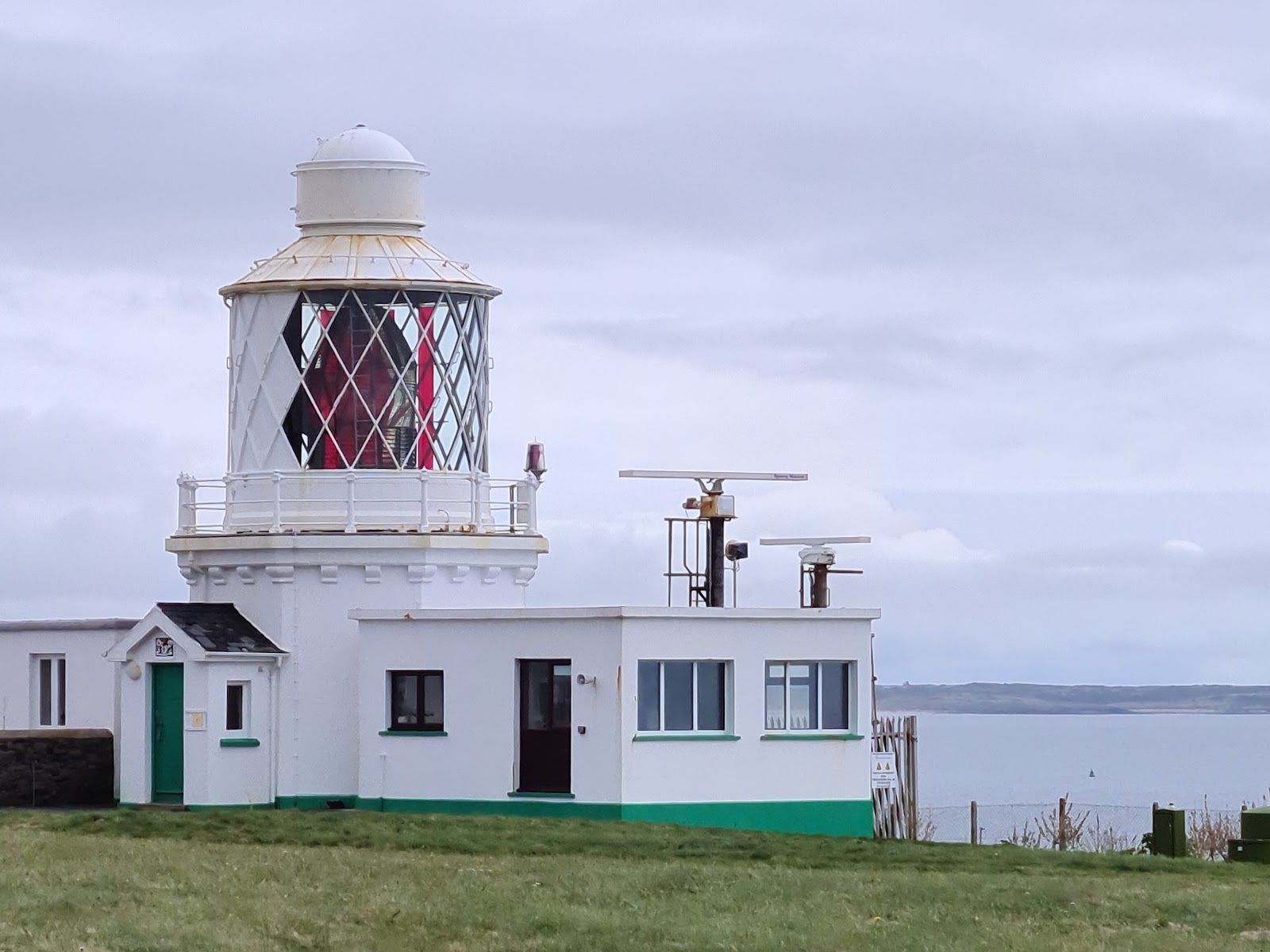 St. Ann's Head Lighthouse, Dale, Pembrokeshire, Wales, United Kingdom