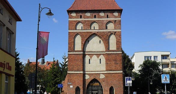 Brama Garncarska al. Aleja Rodła, Malbork, Malbork.