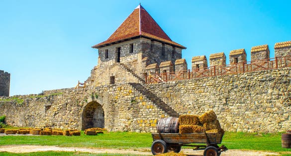 Photo of Old Turkish fortress Bender in Tighina, Transnistria, Moldova.