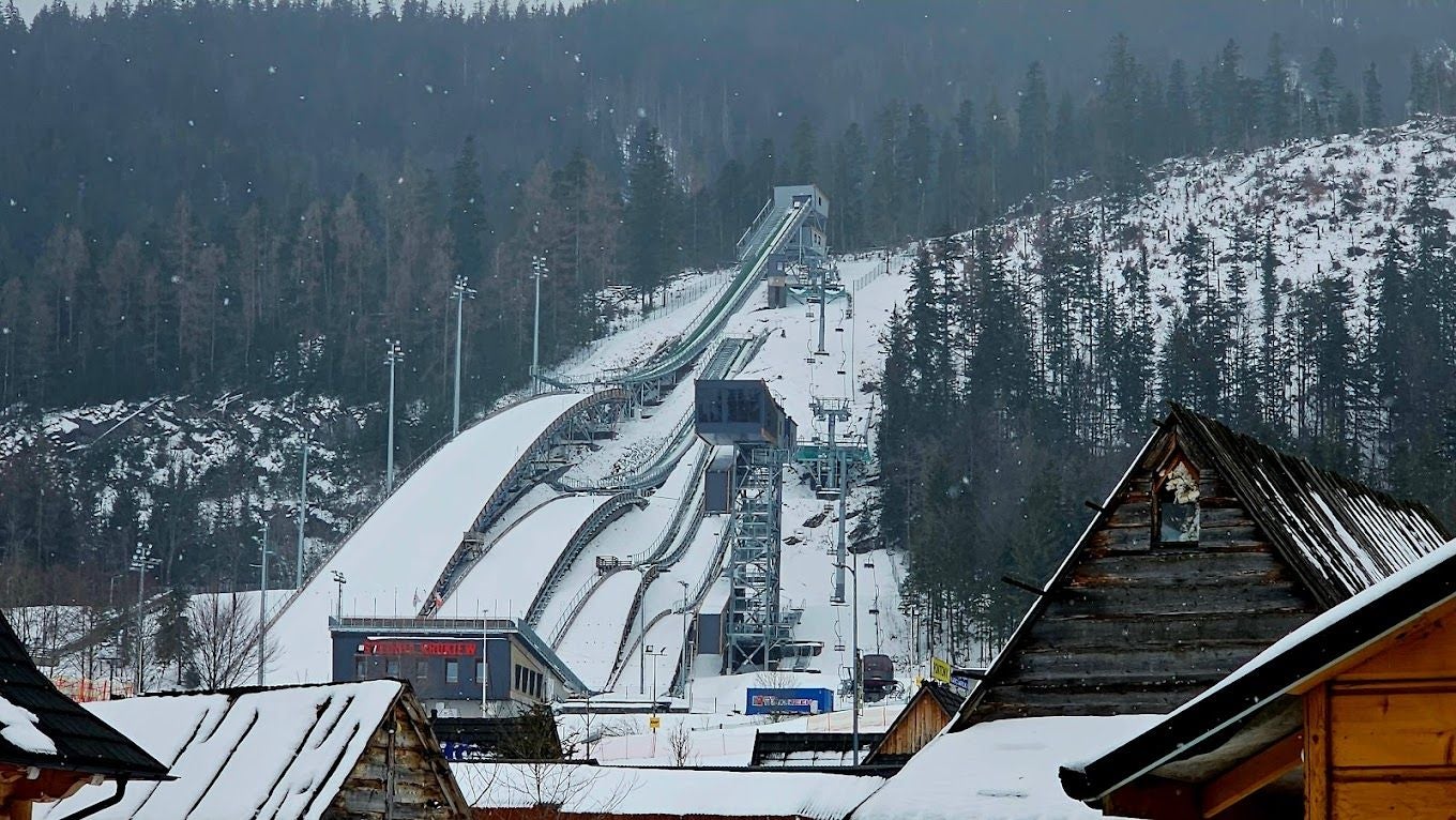  photo of the Great Krokiew, Zakopane, Tatra County, Lesser Poland Voivodeship, Poland.