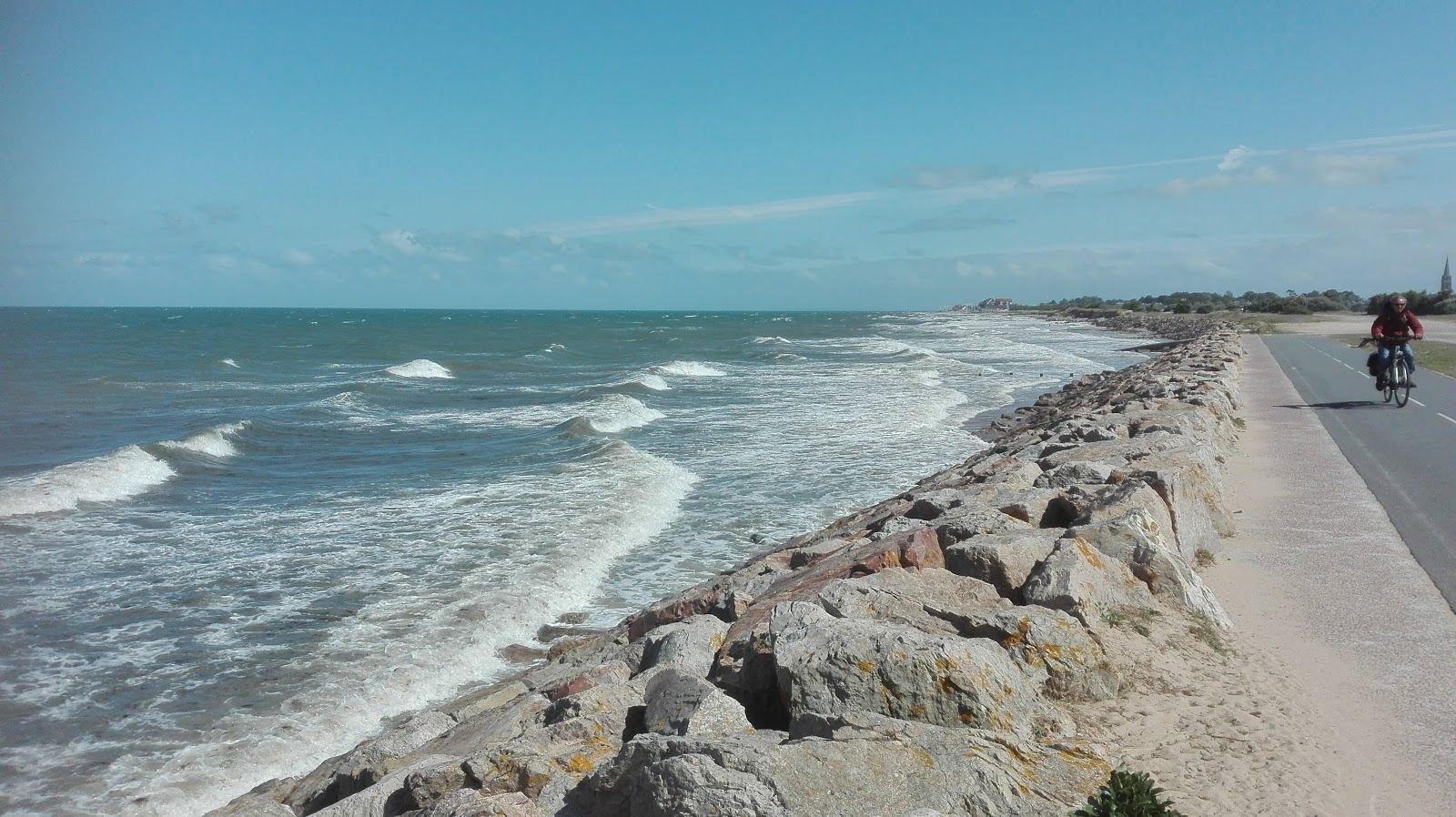 Plage de Courseulles sur Mer, Courseulles-sur-Mer, Caen, Calvados, Normandy, Metropolitan France, France